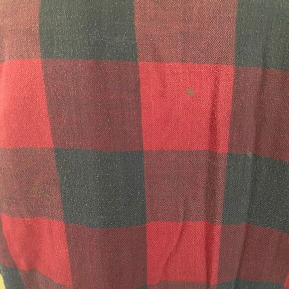 Basic Editions men XL 100% cotton button up midweight coat w/quilted lining - Picture 5 of 13